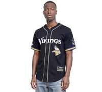 Camiseta clásica de Malla Negra y roja con Botones de la NFL San Francisco 49ers para Hombre Pro Standard