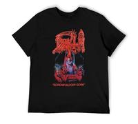 Camiseta clásica de metal con diseño de Death Metal Scream Bloody Gore, camiseta clásica de metal para los fans, Estilo:, M