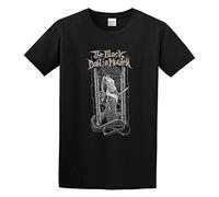 Camiseta clásica para hombre, personalizada, con texto en inglés "The Black Dahlia Murder Medusa", a la moda, punk, divertida, de algodón negro, Negro, L