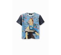 Camiseta collage de mujer Desigual M