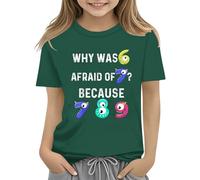 Camiseta colorida de matemáticas para niños con número del día 2025, para la escuela, día de las matemáticas, camiseta de manga larga para amantes de las matemáticas, camisa de manga larga para niña