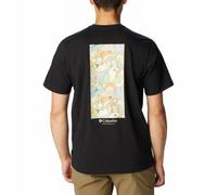 Camiseta Columbia Explorers Canyon Back SS (Negro, Epicamp Graphic)