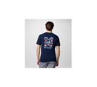 Camiseta columbia north cascades™ sleeve hombre azul L