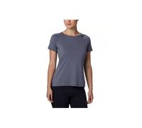 Columbia Peak To Point II Camiseta Térmica de Manga Corta, Mujer, Azul (Nocturnal Heather), XS