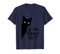 Camiseta cómica con forma de gato «Is-He-Vintage-Dead», pero sarcástica Camiseta