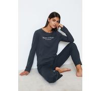 Camiseta cómoda de manga larga Dark Navy Q898 L