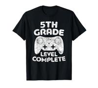 Camiseta completa de 5º grado para graduación de niño videojugador Camiseta