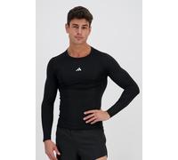 Camiseta Compresion adidas - Negro - Camiseta Manga Larga Hombre talla L