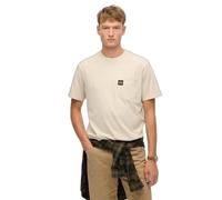 Camiseta con bolsillo y costuras en contraste Superdry L