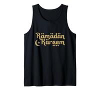 Camiseta con caligrafía de Ramadán Mubarak Kareem Ramadan Karim Camiseta sin Mangas