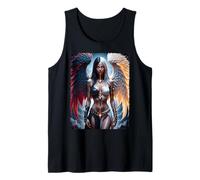 Camiseta con chica en él - Half Angel & Half Demon Girl Camiseta sin Mangas