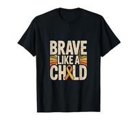 Camiseta con Cinta para concientizar a Brave Like A Child Camiseta