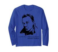 Camiseta con cita de Albert Camus Manga Larga