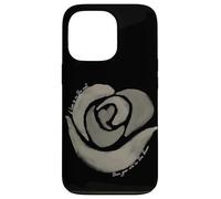 Camiseta con Cita de Amor Floral poética, gráfico de Rosas Simples Carcasa para iPhone 13 Pro