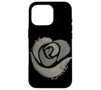 Camiseta con Cita de Amor Floral poética, gráfico de Rosas Simples Carcasa para iPhone 16 Pro