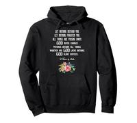 Camiseta con Cita de Santa Teresa de Ávila Let Nothing Disturb You Sudadera con Capucha