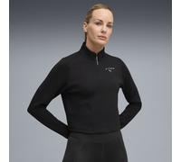 Camiseta con cuello con cremallera PUMA x HYROX CLOUDSPUN para mujer, Accesoiros, Negro, M