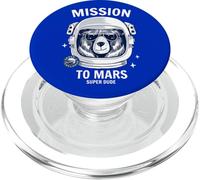 Camiseta con diseño de Oso Astronauta Espacial, diseño de Oso Astronauta PopSockets PopGrip para MagSafe