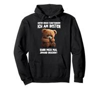 Camiseta con diseño de Oso de Peluche con Texto en alemán Unter Druck funktioniere ich Best Sudadera con Capucha