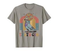 Camiseta con Diseño De Palomas Y Pájaros Camiseta
