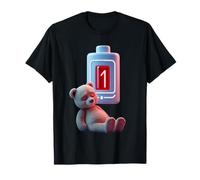 Camiseta con divertido diseño unisex de Bear With The Beats para hombre y mujer Camiseta