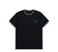 Camiseta con doble ribete contrastante Fred Perry S