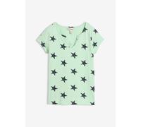 Camiseta con estampado de estrellas y algodón puro 36/38