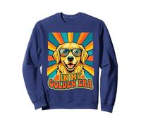 Camiseta con Estampado de Gafas de Sol con diseño Retro Retriever de In My Golden Era Sudadera