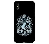 Camiseta con estampado de inspiración para hombre Learn to Surf Carcasa para iPhone XS Max