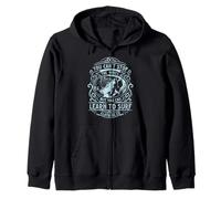 Camiseta con estampado de inspiración para hombre Learn to Surf Sudadera con Capucha