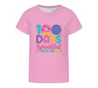 Camiseta con estampado gráfico, camiseta de manga corta y cuello redondo para un aspecto cómodo para el día a día, para escuela, ocio, exterior, versátil, combinable, para todo el año, fácil de