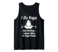Camiseta con estampado Hatha Meditation Namaste con la frase I Do Yoga Poses Camiseta sin Mangas