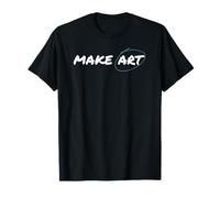 Camiseta con Estampado Make Art Artist Illustrator Creative Maker Camiseta