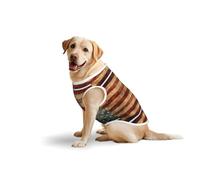 Camiseta con estampado suave de bandera vieja para perros grandes, ropa cómoda de algodón para mascotas, camiseta elástica sin mangas (3xl-5XL)