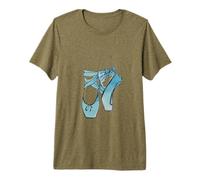 Camiseta con Forma de Bailarina de Ballet, Puntiaguda, Bailarina, con Barra de Baile Camiseta Premium