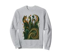 Camiseta con Gatos Estilo Mid-Century Modern años 50 60 Sudadera