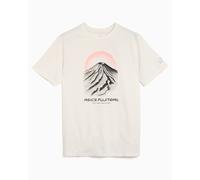 Camiseta con gráfico ASICS Fujitrail para hombre Blanco L