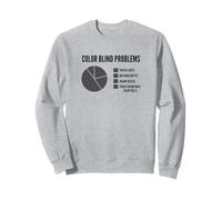 Camiseta con gráfico circular de problemas ciegos Sudadera