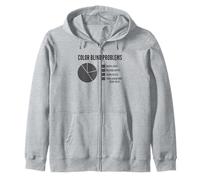 Camiseta con gráfico circular de problemas ciegos Sudadera con Capucha