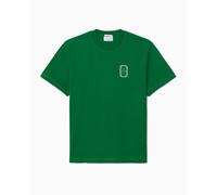 Camiseta con gráfico Lacoste Runway para hombre Verde M