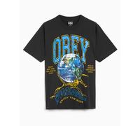 Camiseta con gráfico OBEY Clothing Enjoy The Ride para hombre Negro M