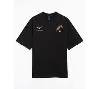 Camiseta con gráfico Oversize OVER THE PITCH x Mizuno para hombre Negro M