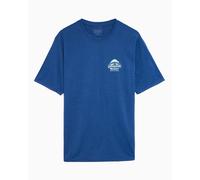 Camiseta con gráfico Patagonia Capilene Cool Daily "Great Waves" para hombre Azul S