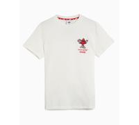 Camiseta con gráfico Relaxed adidas Originals x Coca-Cola Trefi para mujer Blanco XS