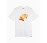 Camiseta con gráfico Relaxed Carhartt WIP Cheese Toast para hombre Blanco S