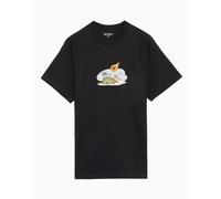 Camiseta con gráfico Relaxed Carhartt WIP Impact Unisex Negro M