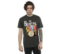 Camiseta con imagen del «Sgt Pepper» de The Beatles, de manga corta Gris gris claro XX-Large