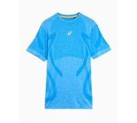 Camiseta con logo ASICS Road Seamless para hombre Azul XL