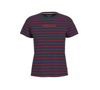 Camiseta con logo bordado para mujer Guess Striped XL