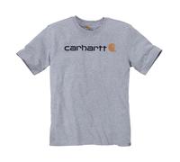 Camiseta Con Logo Carhartt Core S/S Gris Jaspeado Talla S